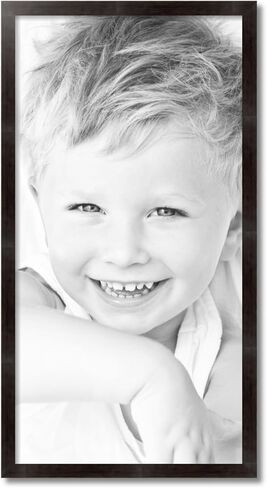 ArtToFrames 10x37 Inch Silver Picture Frame, This 1.38 Inch Custom Wood Poster Frame is Anique Silver, Great for Your Art or Photos - Comes with Economy Acrylic in Kuwait