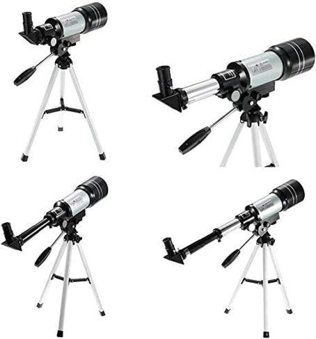 Astronomic Telescope 150X Refraction Monocular Travel Observation Range Telescope with Portable Tripod Adjustable Lever for Adults and Children in Saudi Arabia