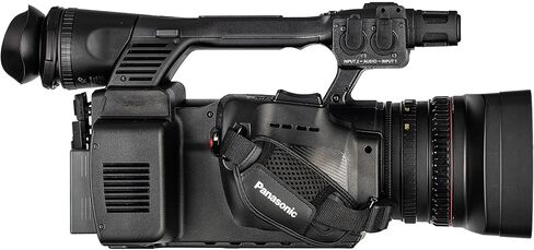 Panasonic AG-AC160 AVCCAM HD Camcorder-22x Zoom Lens ، مستشعر 3MOS ، فتحات بطاقة SD المزدوجة ، 1080p/60p تسجيل + 2x 128GB بطاقة الذاكرة + ميكروفون خارجي + 7 "شاشة 4K + سماعات ستيريو + أكثر in Kuwait