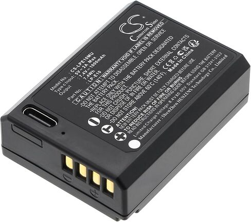 بطارية لـ Canon DS126291 ، DS126491 ، DS126621 ، EOS 1100D ، 1200D ، 1300D ، 4000D ، KISS X50 ، KISS X70 ، KISS X90 ، REBEL 1300D T6 ، REBEL T3 ، REBEL T6 ، IGUIDE IMS-5 PN: in Kuwait