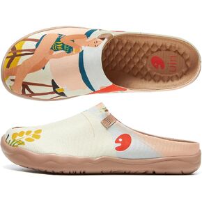 UIN Women's Art Travel Shoes Slip On Loafers Comfort Lightweight Fashion Vacation Sneaker in Saudi Arabia