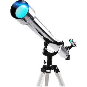 2021 Updated Astronomy Telescope 900mm Focal Length Heaven and Earth Dual Purpose Portable Beginner Refracting Telescope for Kids and Adults with Tripod Metal Compass and Eyepiece in Saudi Arabia