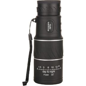 Single Telescope Option - 16x52 High Definition Binoculars for Adults, Black Outdoor Sports Monocular Telescope in Saudi Arabia