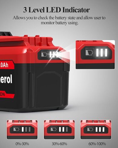 تم ترقيته ببديل 9.0AH للبطارية 20V المتوافقة مع حرفي V20 20 فولت ليثيوم أيون بطارية CMCB202 CMCB202-2 CMCB201 CMCB204-2 CMCB204 CMCB205 أدوات الطاقة اللاسلكية in Kuwait