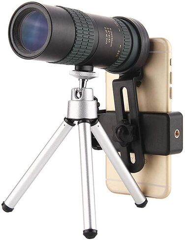 Monocular Telescopes 8-24X30 Mini Black Telescope Suitable for Adult and Children Travel Bird Watching Outdoor Watching Ball Game Concerts in Saudi Arabia