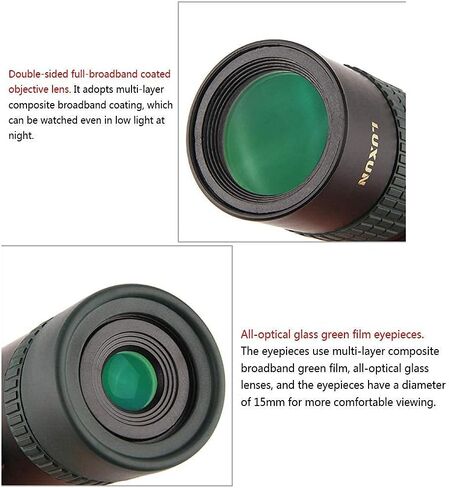 Monocular Telescopes 8-24X30 Mini Black Telescope Suitable for Adult and Children Travel Bird Watching Outdoor Watching Ball Game Concerts in Saudi Arabia