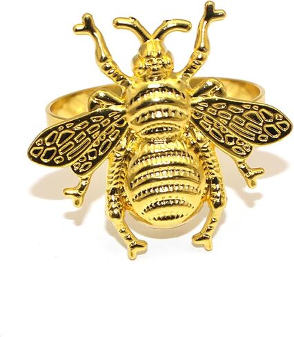 Davifina Butterfly Napkin Holder Rings Set of 12 Gold Napkin Rings for Wedding Christmas Thanksgiving Fall Easter Birthday Party Dinner Table Decorations in Saudi Arabia