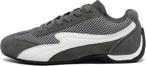 OFG Women's Fashion Retro Sneakers Slip-Resistant Walking Shoes Lace Up Low Top Causal Tennis Skate Shoes in Kuwait