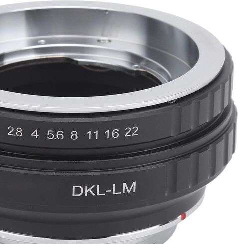 DKLLM Alloy Lens Adapter Ring for DKL Mount Lens to Fit for M9, MP, M3, M5, M7, M8, M2, M4, M4-2, M4-P, M6 Camera Body in Saudi Arabia