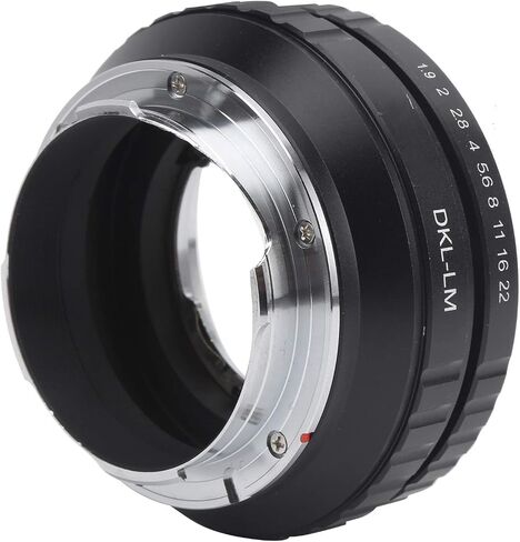 DKLLM Alloy Lens Adapter Ring for DKL Mount Lens to Fit for M9, MP, M3, M5, M7, M8, M2, M4, M4-2, M4-P, M6 Camera Body in Saudi Arabia