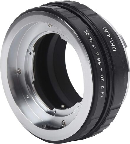 DKLLM Alloy Lens Adapter Ring for DKL Mount Lens to Fit for M9, MP, M3, M5, M7, M8, M2, M4, M4-2, M4-P, M6 Camera Body in Saudi Arabia