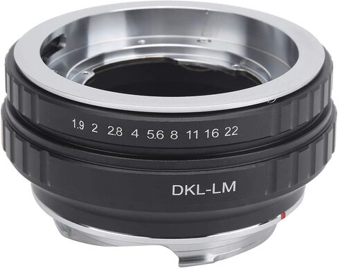 DKLLM Alloy Lens Adapter Ring for DKL Mount Lens to Fit for M9, MP, M3, M5, M7, M8, M2, M4, M4-2, M4-P, M6 Camera Body in Saudi Arabia