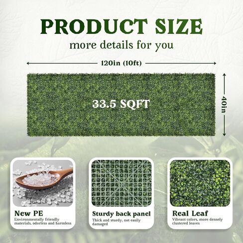لوحة الظهر الاصطناعية لفة الخشب الخلفية: 40 "x120" UV-Anti Greenery Faux Grass Wall Medd in Saudi Arabia
