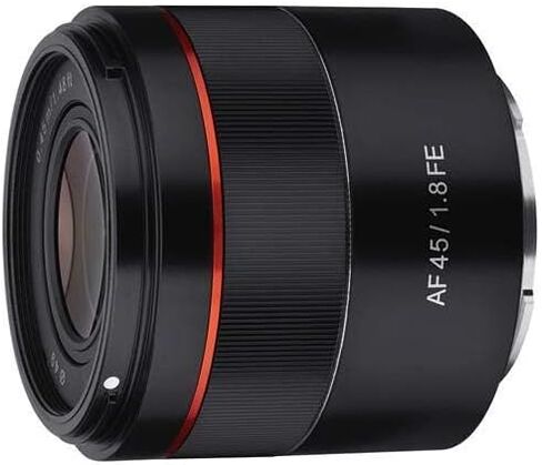 Samyang Syio45af-e 45mm F1.8 Full Frame Form Focus Lens for Sony E-Mount (متجدد) in Kuwait
