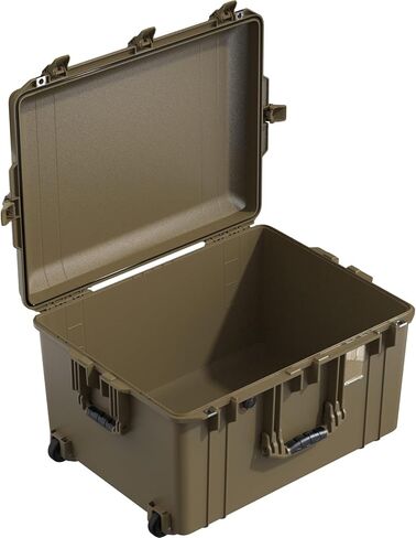Pelican Air 1637 Multi Guffical Hard Case No Foam (علبة فارغة) للكاميرا ، الطائرات بدون طيار ، معدات ، ترس ، إلكترونيات ، براغي ، التخييم ، السفر والمسدس (OCP TAN) in Kuwait