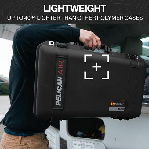 Pelican Air 1637 Multi Guffical Hard Case No Foam (علبة فارغة) للكاميرا ، الطائرات بدون طيار ، معدات ، ترس ، إلكترونيات ، براغي ، التخييم ، السفر والمسدس (OCP TAN) in Kuwait