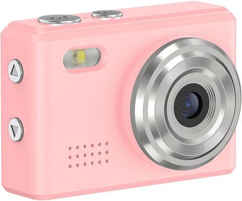 ZOPSC Keychain Digital Camera 1080p 12mp مع عرض 0.96in ، 6 مرشحات ، ضوء LED ، مسجل دراسة سفر محمول مع الحبل وسلسلة المفاتيح للأطفال المراهقين (الوردي) in Saudi Arabia