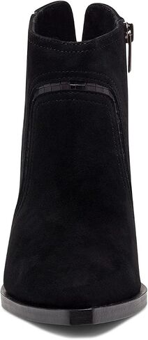 Vince Camuto Womens Granda Suede Croco Print Trim Ankle Boots in Saudi Arabia