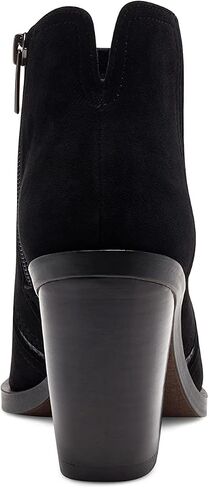 Vince Camuto Womens Granda Suede Croco Print Trim Ankle Boots in Saudi Arabia