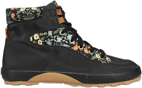 Keds Womens Scout IV Lottie X Floral Lace Up Natual Boots Onkle - Black in Kuwait