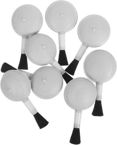 Gadpiparty 8pcs فرشاة منفاخ الهواء لمزيل الغبار لتنظيف لوحة مفاتيح العدسة الكاميرا مع تصميم مريح لشاشات LCD للإلكترونيات وأدوات الدقة in Saudi Arabia