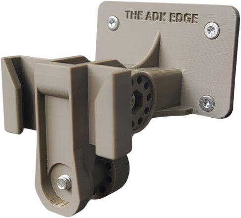 Adk Edge Wall Mount - متوافق مع Tastacam تكشف 2.0 و 3.0 | إمالة قابلة للتعديل | تثبيت خالية من الأدوات | مانعة للتسلية | تركيب كاميرا درب من الولايات المتحدة الأمريكية للجدران والشعائر والستائر والوظائف in Kuwait