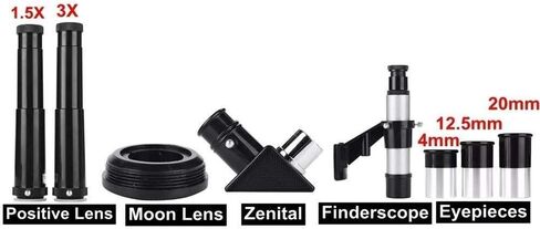 Telescopes Outdoor Astronomical Telescope 675x High Magnification Astronomical Refractive Zooming Telescope for Space Celestial Observation for Kids Beginners in Saudi Arabia