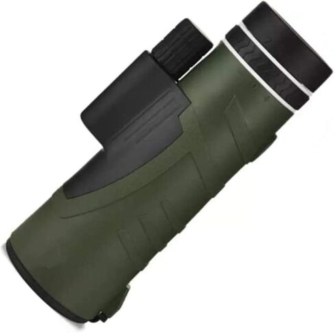 10X42 High Power Monocular Telescope Compact with Portable BAK4 Prism FMC Lens Monocular with Smartphone Adapter and Tripod for Bird in Saudi Arabia