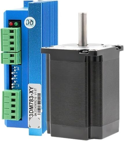 1PCS Hybrid Digital Open Loop Stepper Motor and Driver Kit 3P 3DM783-XY 60VDC 8.3A 1.6nm لقطع ليزر ثاني أكسيد الكربون (محرك 1.6NM) in Saudi Arabia
