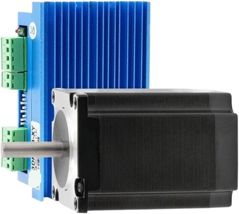 1PCS Hybrid Digital Open Loop Stepper Motor and Driver Kit 3P 3DM783-XY 60VDC 8.3A 1.6nm لقطع ليزر ثاني أكسيد الكربون (محرك 1.6NM) in Saudi Arabia