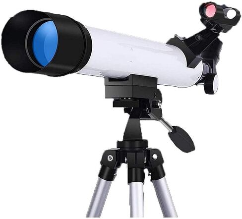 2021 تم تحديث Kids Telescope 600x50mm مع 20 مم/12.5 ملم العدسة للأطفال المبتدئين Travel Telescope مع الباحثين من النقطة الحمراء لمشاهدة القمر مشاهد للحياة البرية in Saudi Arabia