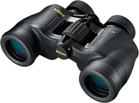 Nikon Aculon A211 7x35 مناظير مع أنظمة PAK4 Porro Prism وعدسات الزجاج البيئي المتعدد (Black) - تم تجديدها المعتمدة in Saudi Arabia