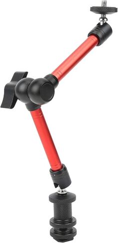 Tbest Tbest Film and Telen Photoghy in Universal Arm Base Holder Stand 4in أو CRA LCD Monitor Monitor في المعدات الحمراء الأخرى (حمراء 11 بوصة) in Kuwait