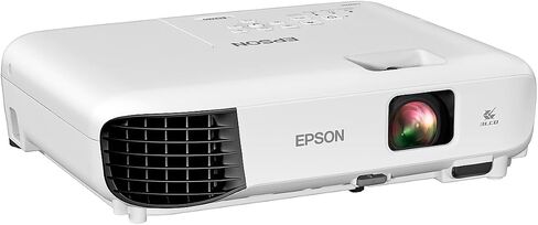 EPSON EX3290 3-CHIP 3LCD WXGA Projector ، 4000 Lumens High Brudrenness ، 4000 Lumens White Brightness ، 2x HDMI ، مكبر صوت مدمج in Kuwait