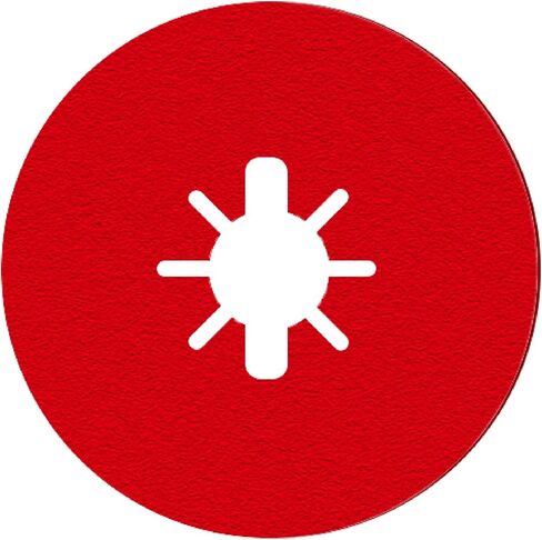 Diablo Premium 5" Fast Removal Fiber Discs - For Moderate Stock Removal - 80-Grit Aluminum Oxide, Medium, 4 - Pack - DCF050080S04G in Saudi Arabia