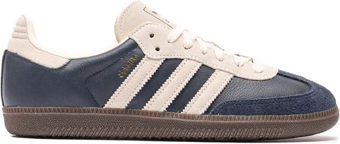 Adidas Samba OG Men's Sneaker (Navy Cream Gum, 7.5) in Saudi Arabia