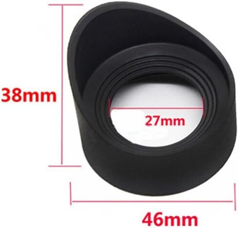 ZTBH Microscope Accessories Kit 42-48mm Telscope Rubber Eye Cups for 10x42 8x50 Slids in Kuwait