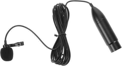 لافالييه صدر طية ميكروفون XLR مقطع ثلاثي الإبرة معدات التسجيل متعددة الاستخدامات للخطب والبث in Saudi Arabia