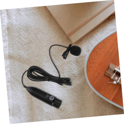 لافالييه صدر طية ميكروفون XLR مقطع ثلاثي الإبرة معدات التسجيل متعددة الاستخدامات للخطب والبث in Saudi Arabia
