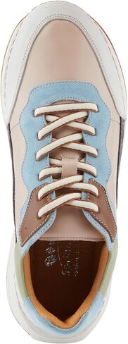 Spring Step Women's Booker Sneakers with Premium Leathers, Geometric Pattern, and Removable Insoles in Saudi Arabia