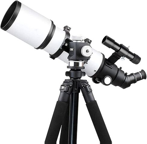 Professional 80mm Refractor Telescope with Tripod & Finder Scope with Low Light Durable with Smartphone Adapter Backpack and Moon Filter in Saudi Arabia