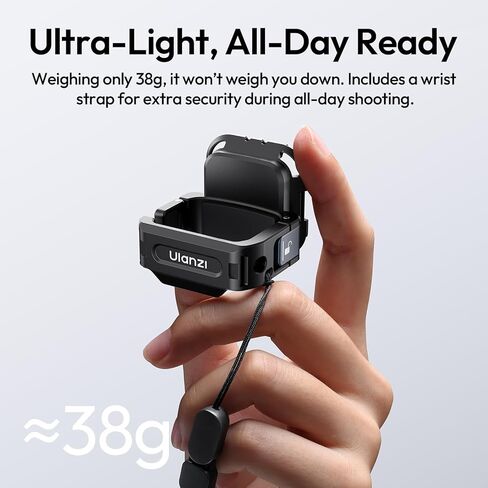 ULANZI PK13 UKA QUICE الإصدار متعدد الوظائف محول توسيع متعدد الوظائف لـ DJI Osmo Pocket 3 ، ملحقات قفص الألومنيوم مع ثقوب المسمار 1/4 in Kuwait