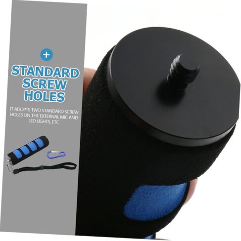 Coheali Handheld Stabilizer Grip لكاميرات الفيديو LED فيديو LED Support Portable Camera Handle Handle Grip Sponge مقبض DSLR و Camcorders متوافق in Kuwait
