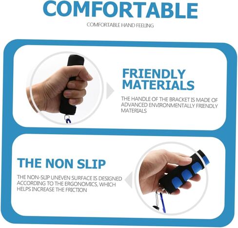 Coheali Handheld Stabilizer Grip لكاميرات الفيديو LED فيديو LED Support Portable Camera Handle Handle Grip Sponge مقبض DSLR و Camcorders متوافق in Kuwait