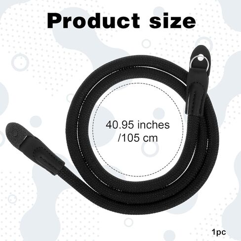 حزام الكاميرا خمر ، حزام حبل التسلق لحفرة مستديرة ، 105 سم نايلون تسلق كاميرات الكتف in Kuwait