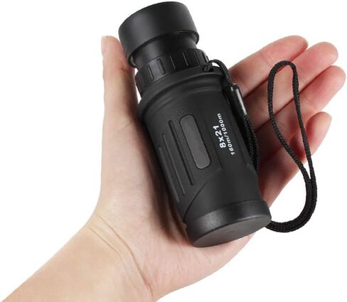 8×21 Monocular Telescope Pocket Telescope Outdoor Adult High-Definition Portable Waterproof Telescope for High-End Gifts to See The Performance Tour in Saudi Arabia