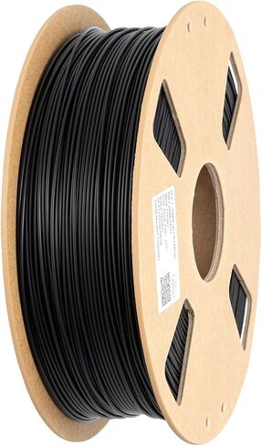 PLA Plus Black PLA Filament 1.75 mm 3D Printer Filament PLA Pro PLA + 1KG 2.2LBS 3D Printing Materials Black Color HZST3D in Kuwait
