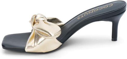 جوز الهند بواسطة Matisse Womens Uptown Bow Leopard Sendals Sandals Mid Heel 2-3 " - Brown in Kuwait