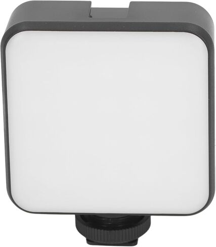 ضوء فيديو RGB ، 1200 مللي أمبير في الساعة قابلة لإعادة الشحن الكامل LED LED Light RGB ضوء الفوتوغرافي مع 3 حوامل أحذية باردة ، تصوير قابلة للتصوير صورة شخصية ، أوضاع ألوان متعددة in Saudi Arabia