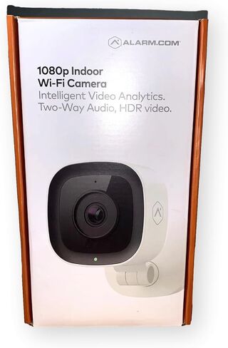 Alarm.com ADC-V523X 1080p Indoor Wi-Fi Camera with HDR, 2-Way Audio, Night Vision, 117° Field of View, Dual-Band Wi-Fi, SD Card Slot, Video Analytics in Saudi Arabia